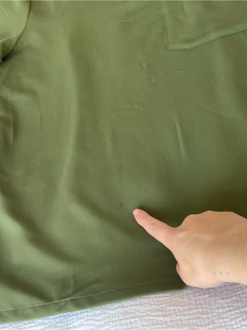 FIGS Dark Olive Catarina One-Pocket Scrub Top XS + Zamora Jogger Pants S Set - Picture 13 of 15